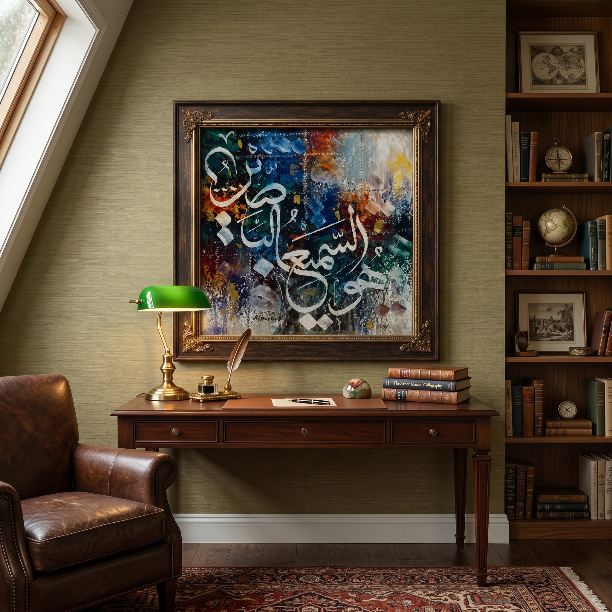 The Radiant Ayah Oil Painting