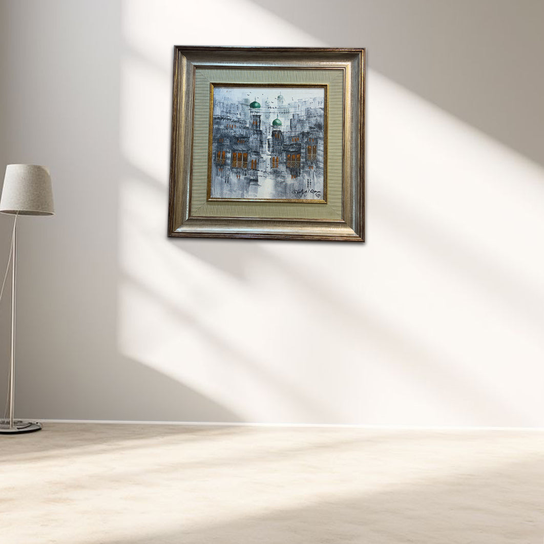Whispers of the Holy Square Oil Painting
