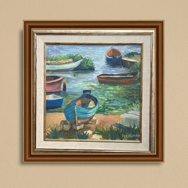 Royal Regatta - Nautical Art Oil Painting