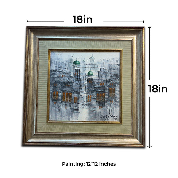 Whispers of the Holy Square Oil Painting