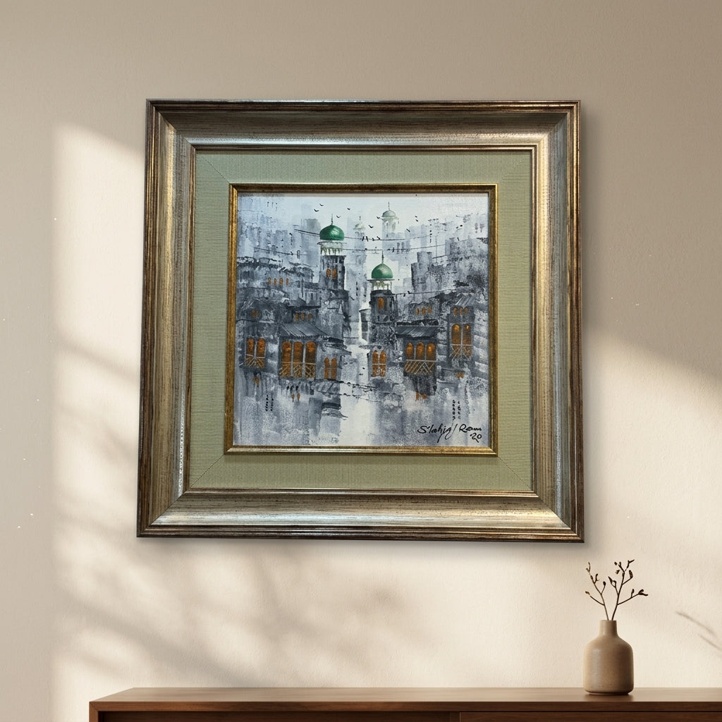 Whispers of the Holy Square Oil Painting