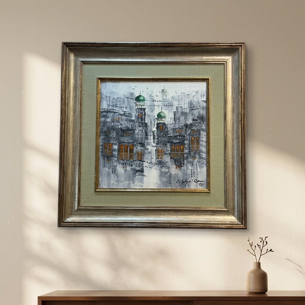 Whispers of the Holy Square Oil Painting